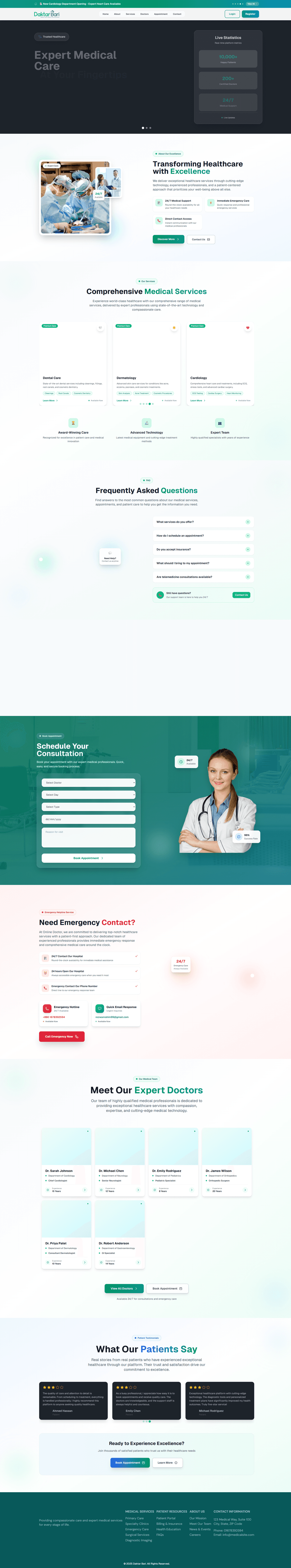 Daktarbari - Online Doctor Consultation Platform